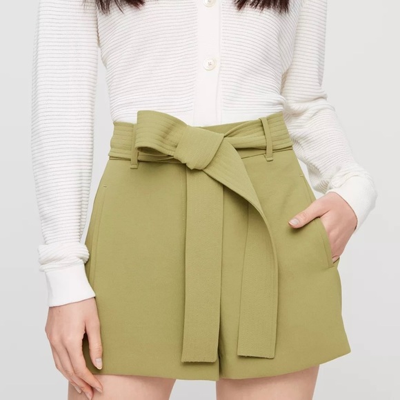 Stylish Women's Green and Gray Shorts - Picture 13 of 16